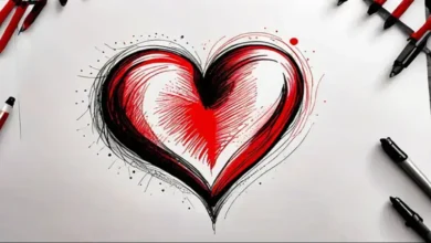 drawing:yw-tzomiaao= heart